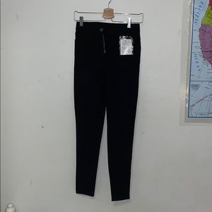 Black Stretchy Skinny Fit Pants